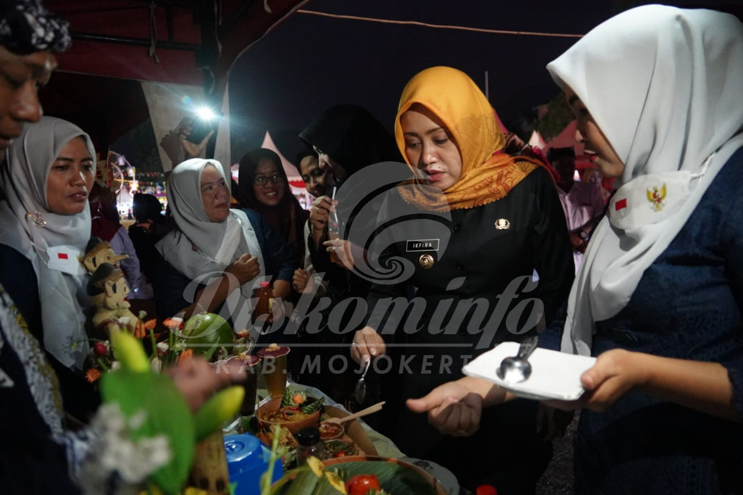 Festival Makanan Khas Kabupaten Mojokerto Bupati Ikfina Ajak