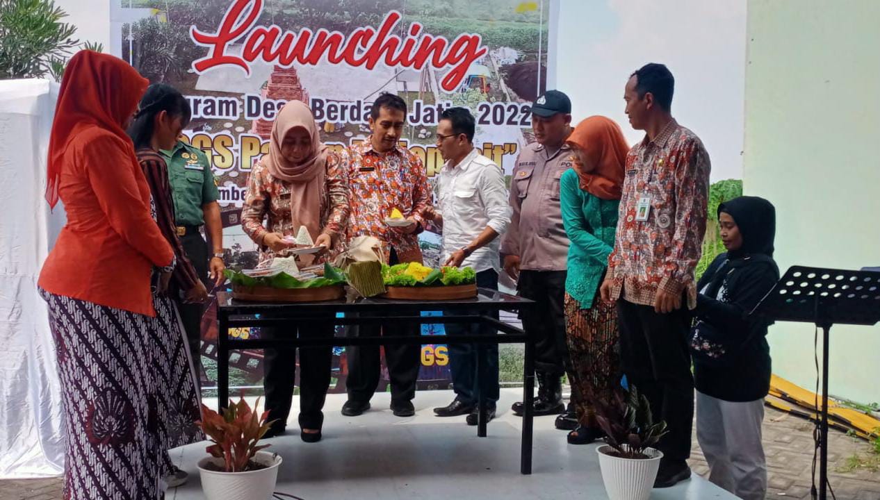 LAUNCHING PROGRAM DESA BERDAYA JATIM 2022 ''GGS PAWON MOJOPAHIT'' DS. SUMBERTEBU