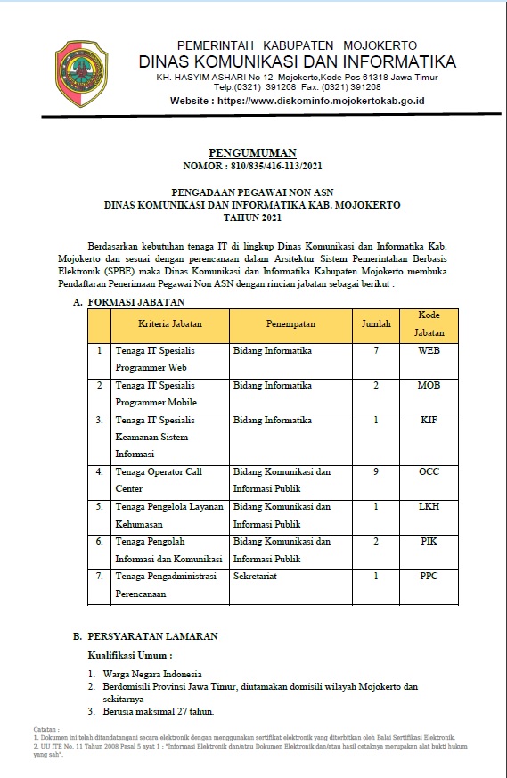 Dinas Komunikasi Dan Informatika