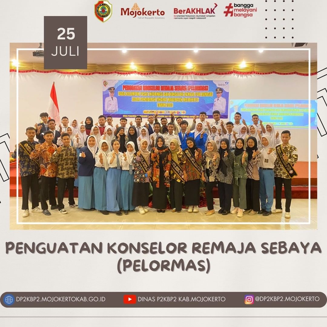 Pelatihan Konselor Remaja Sebaya ( PELORMAS )