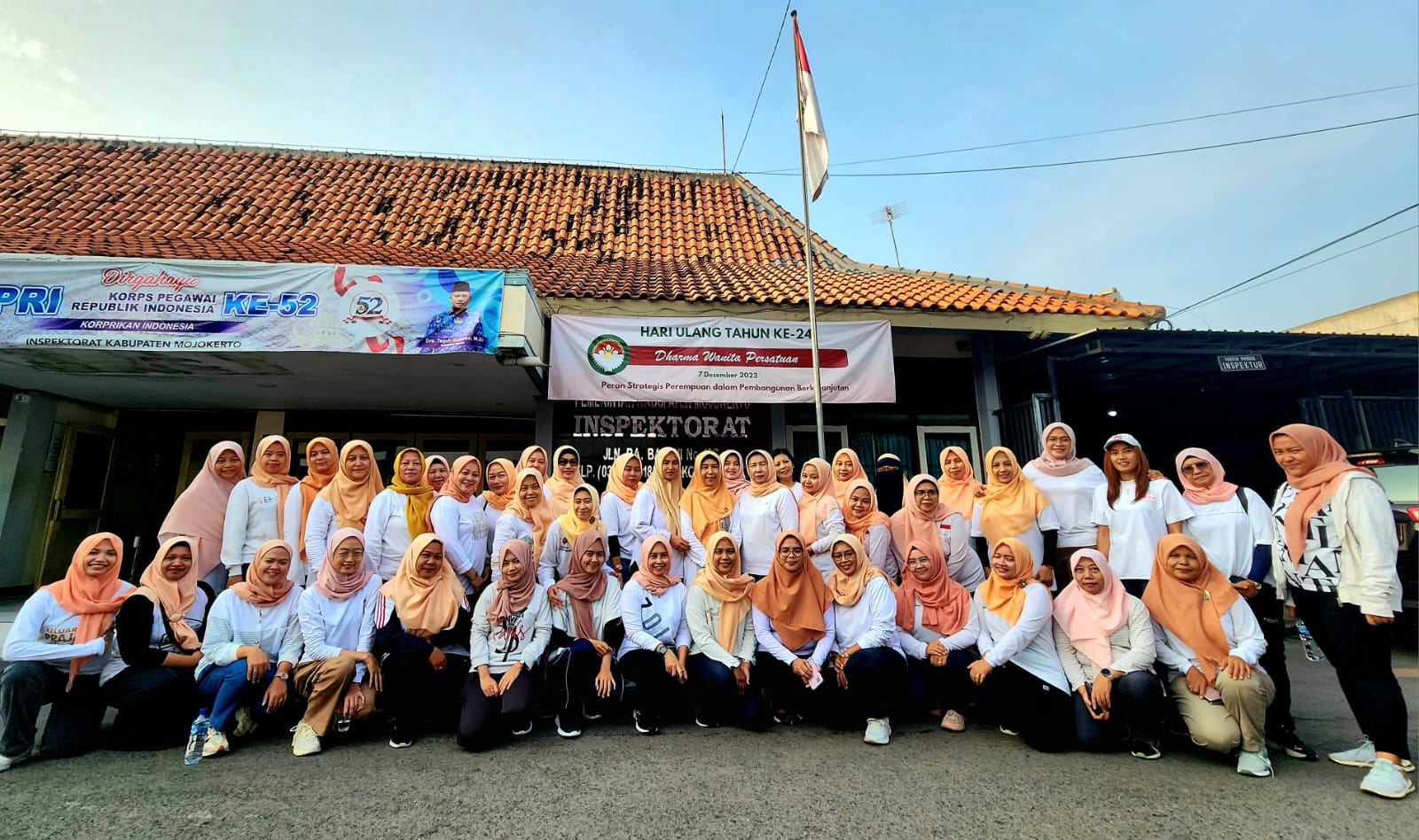 Kegiatan Dalam Rangka Peringatan  HUT Dharma Wanita Persatuan Ke-24