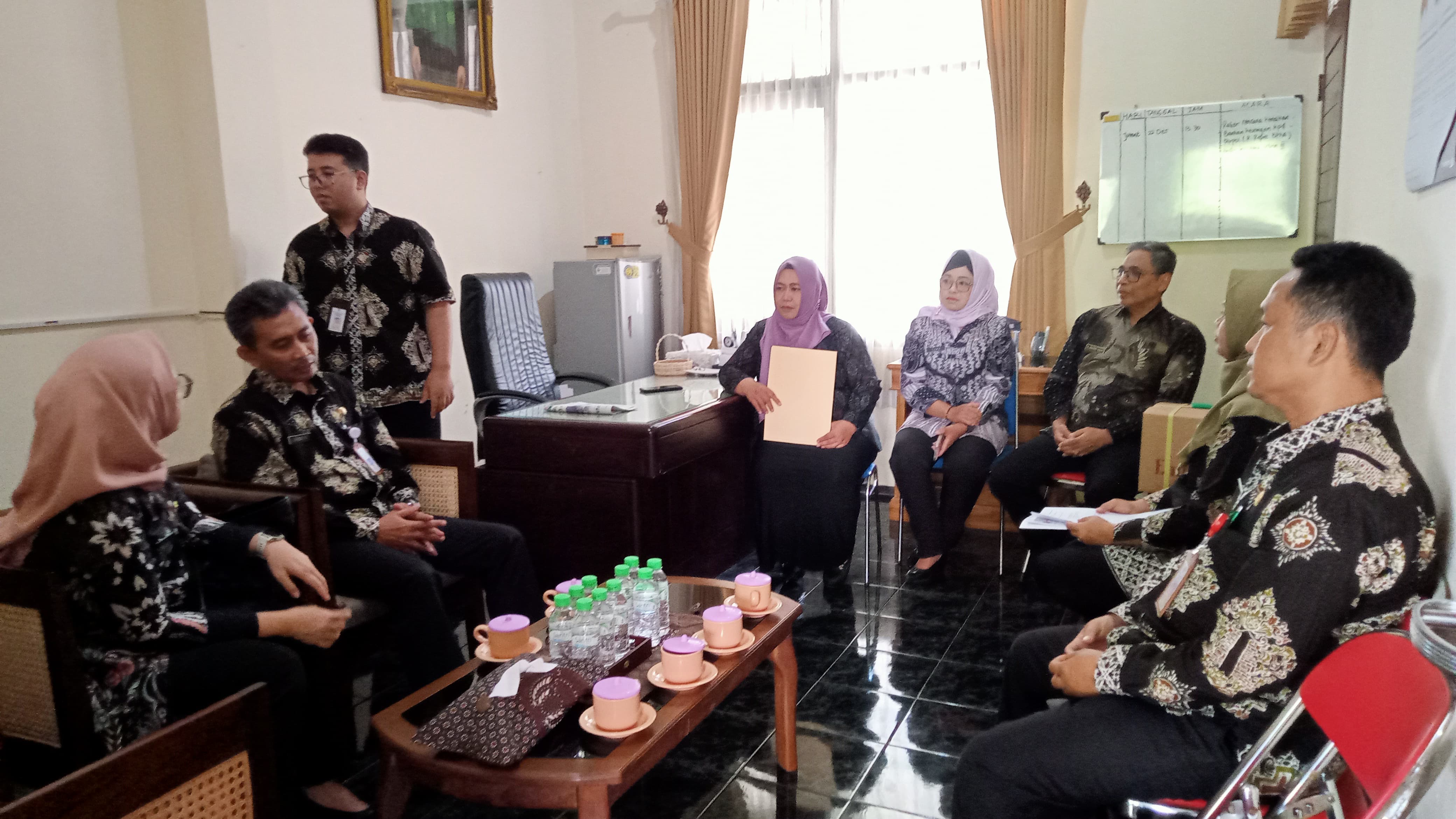Kegiatan Studi Tiru Inspektorat Kabupaten Mojokerto pada Inspektorat Kota Pasuruan