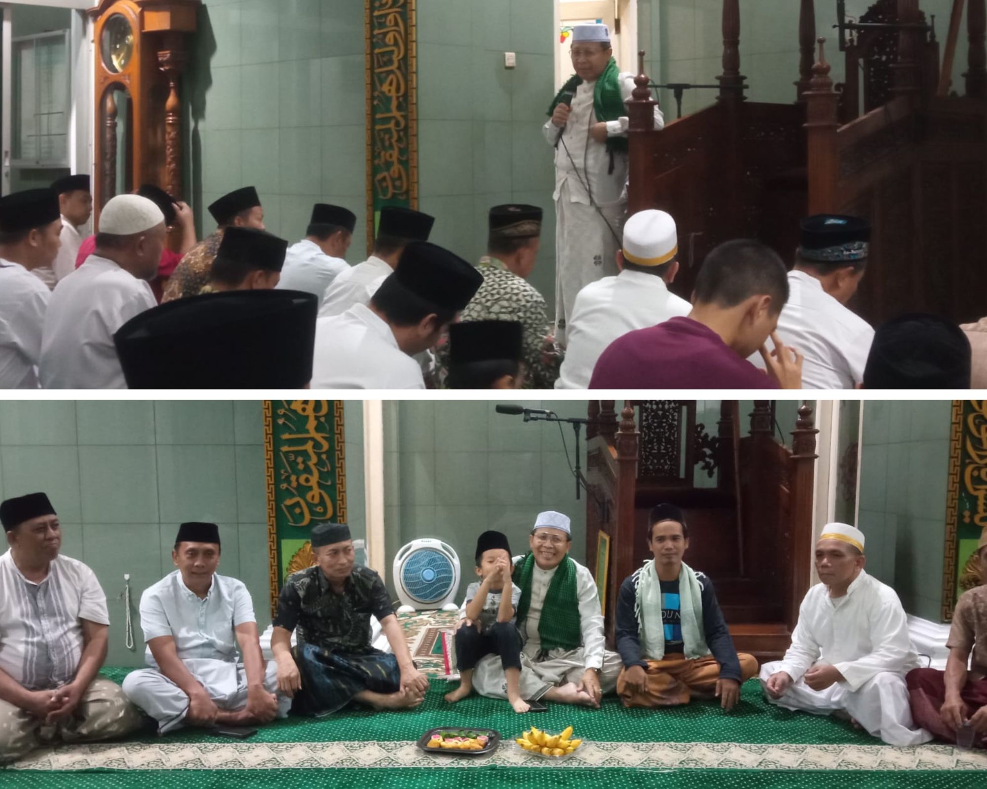 KEGIATAN SHOLAT TARAWIH RAMADHAN TAHUN 1446 H / 2025 M DI MASJID BAITURROHMAH KABUPATEN MOJOKERTO