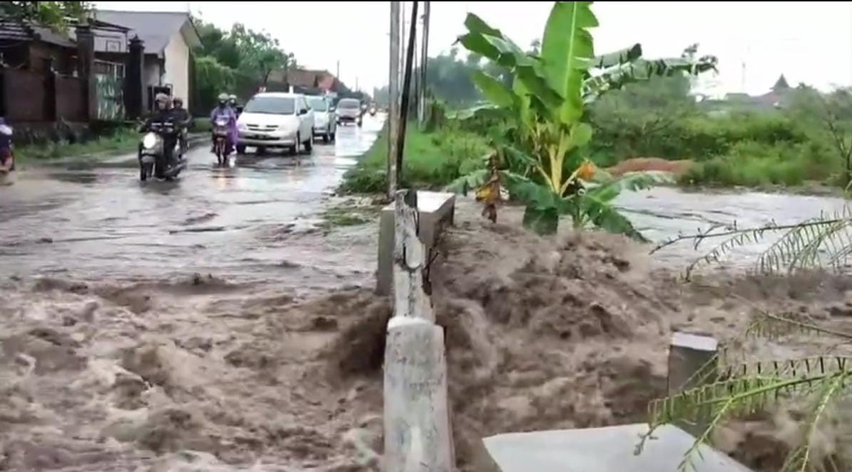 Luapan Sungai di Desa Randuharjo