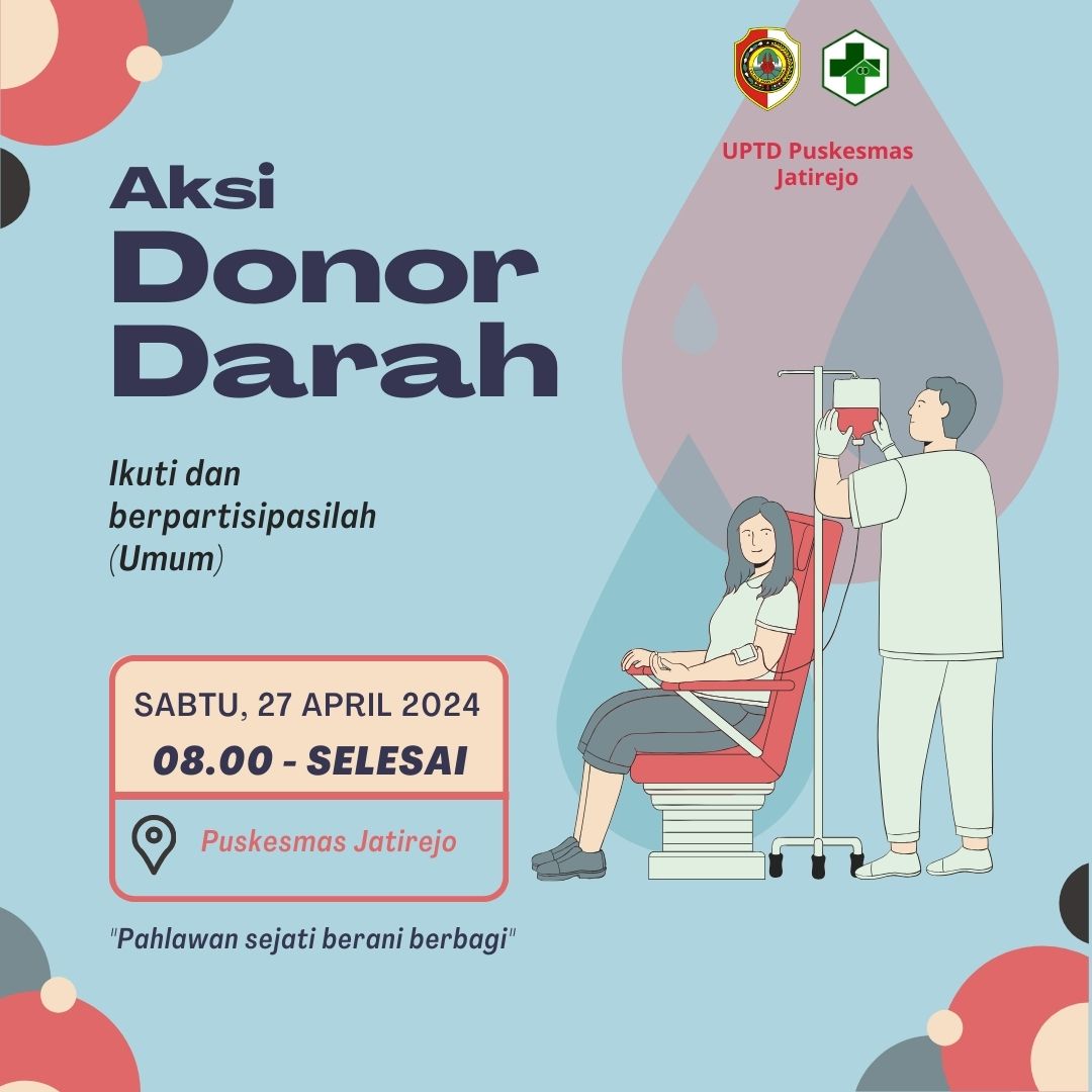 Kegiatan Donor Darah 27 April 2024