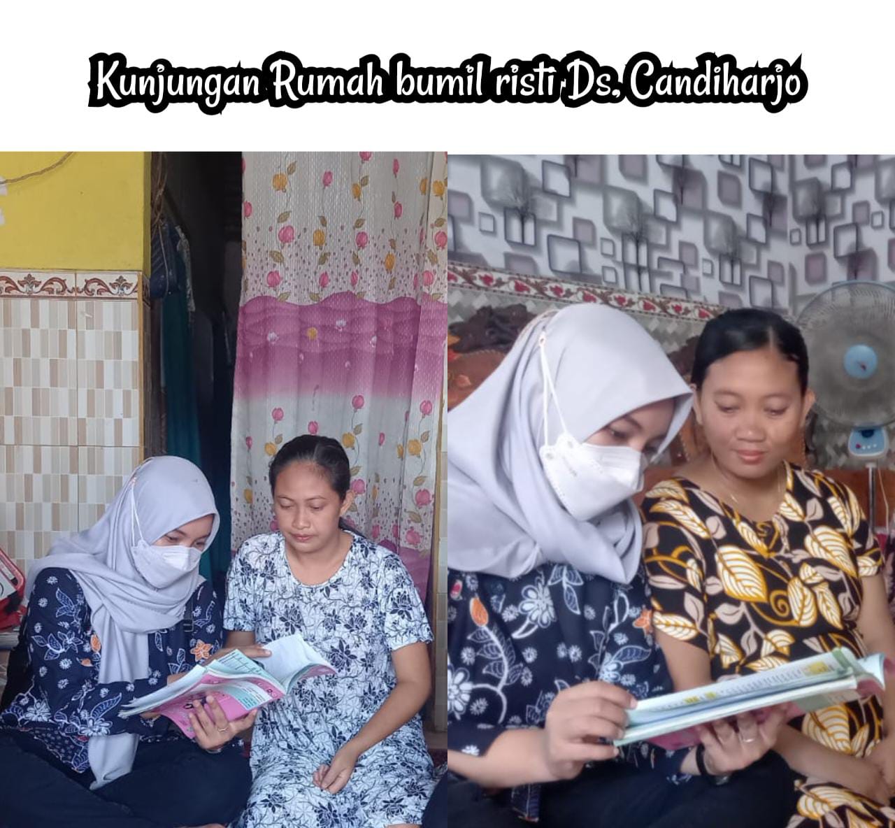 Kunjungan Bumil Resti di Desa Candiharjo