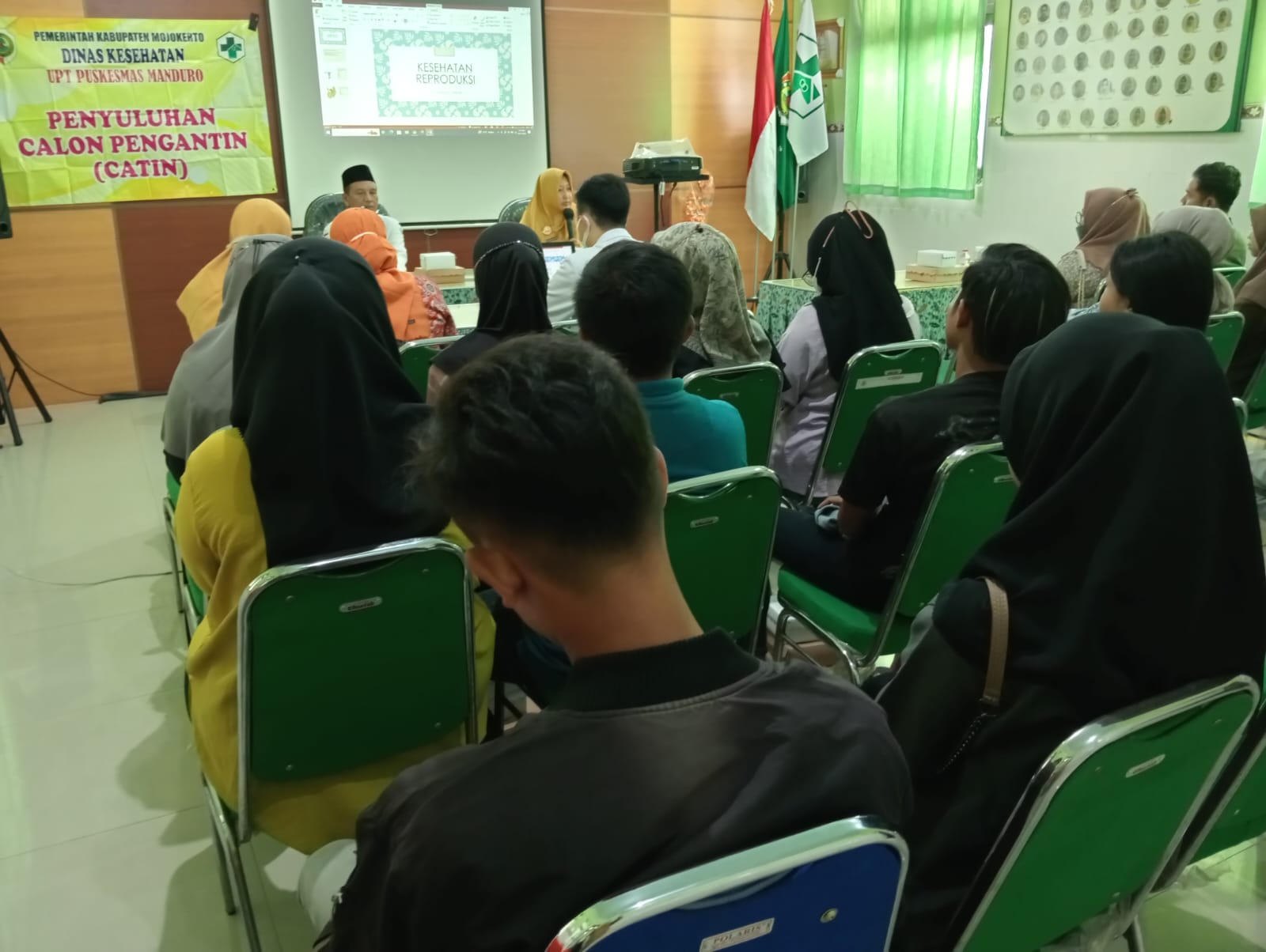 Kelas catin (calon pengantin) untuk persiapan keluarga sehat dan bebas stunting