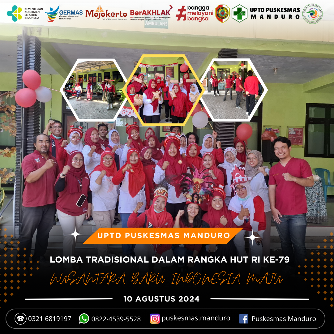 Kegiatan Lomba Tradisional dalam Rangka HUT RI ke-79