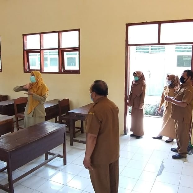 Kunjungan Sekolah persiapan Pertemuan tatap Muka