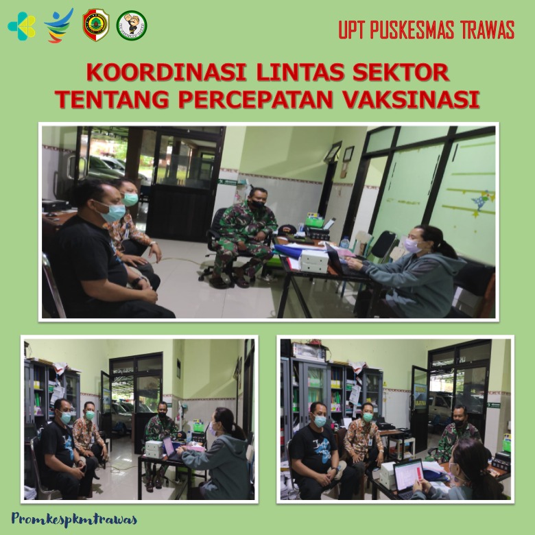 KOORDINASI LINTAS SEKTOR TENTANG PERCEPATAN VAKSINASI