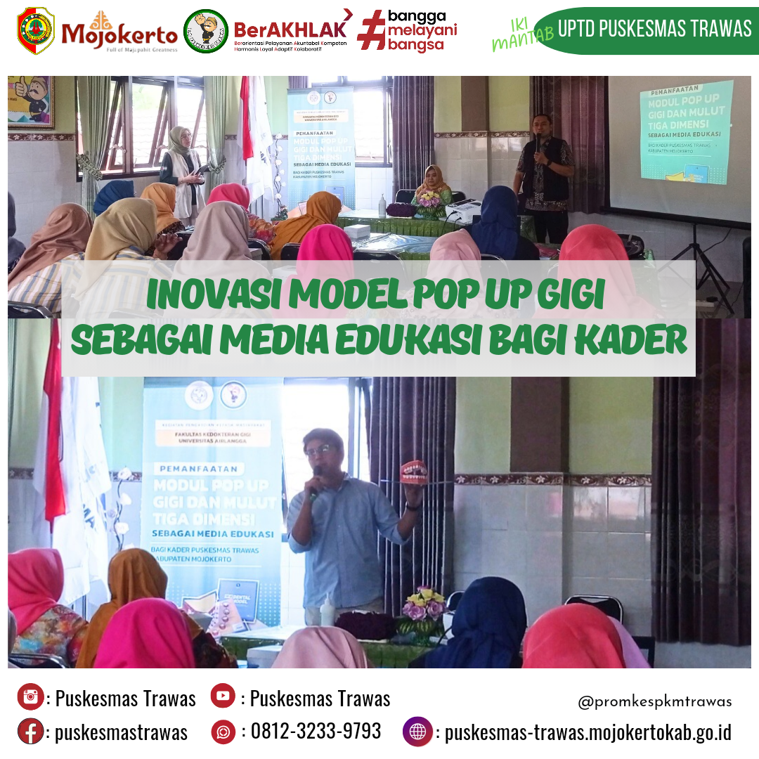 INOVASI MODEL POP UP GIGI SEBAGAI MEDIA EDUKASI BAGI KADER