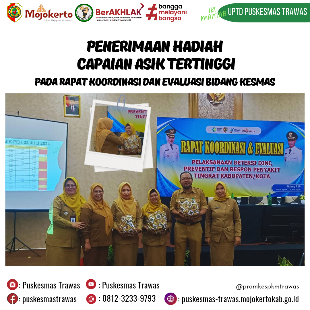 PENERIMAAN HADIAH CAPAIAN ASIK TERTINGGI