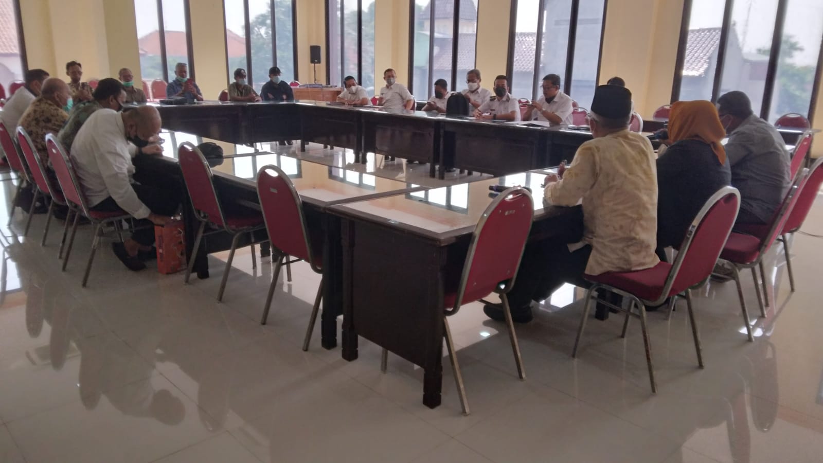 Rapat Komisi I bersama Masyarakat Desa Bagun Kecamatan Pungging