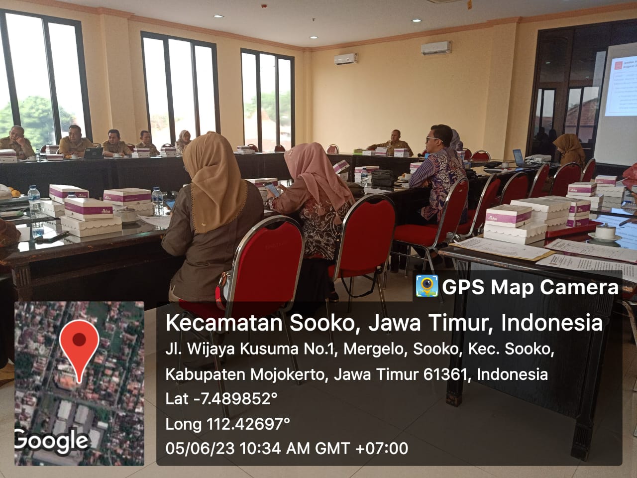 Rapat Badan Anggaran DPRD Kab. Mojokerto bersama TAPD tanggal 5 Juni 2023