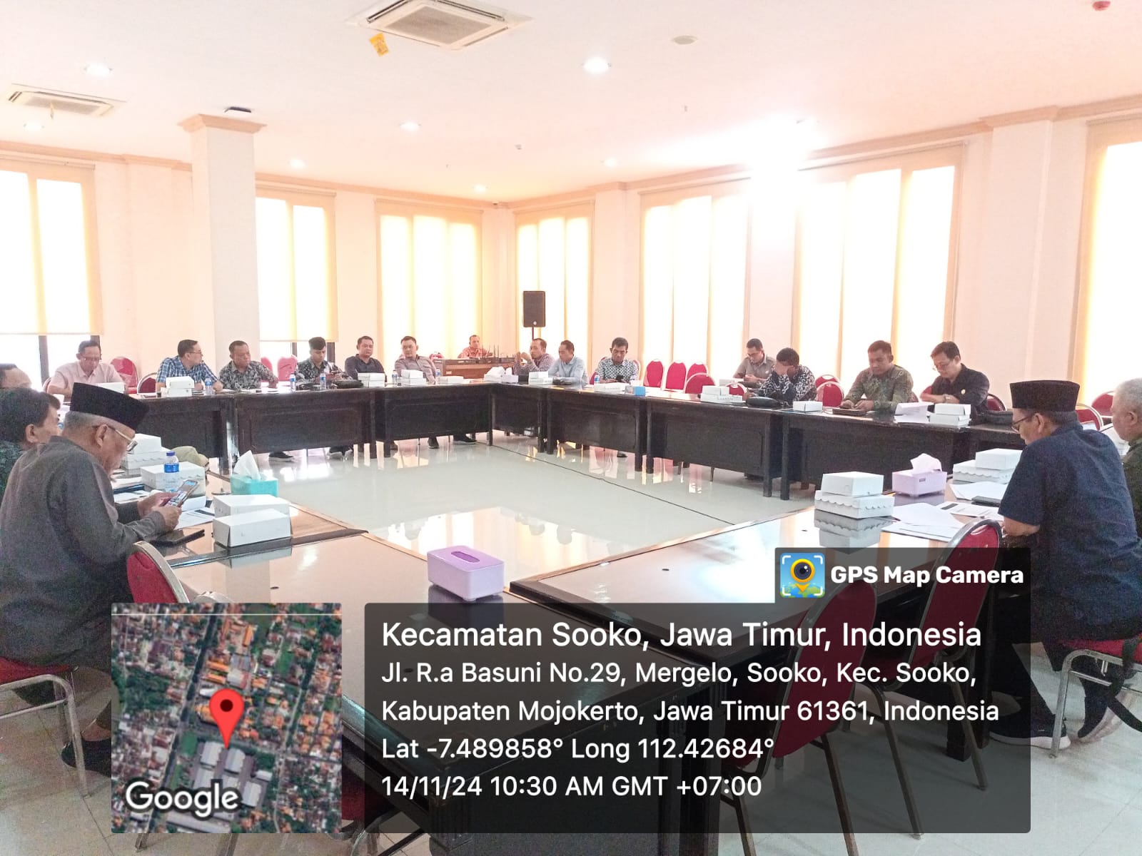 Rapat Intern DPRD Kabupaten Mojokerto Bersama Tenaga Ahli, Tanggal 14 November 2024