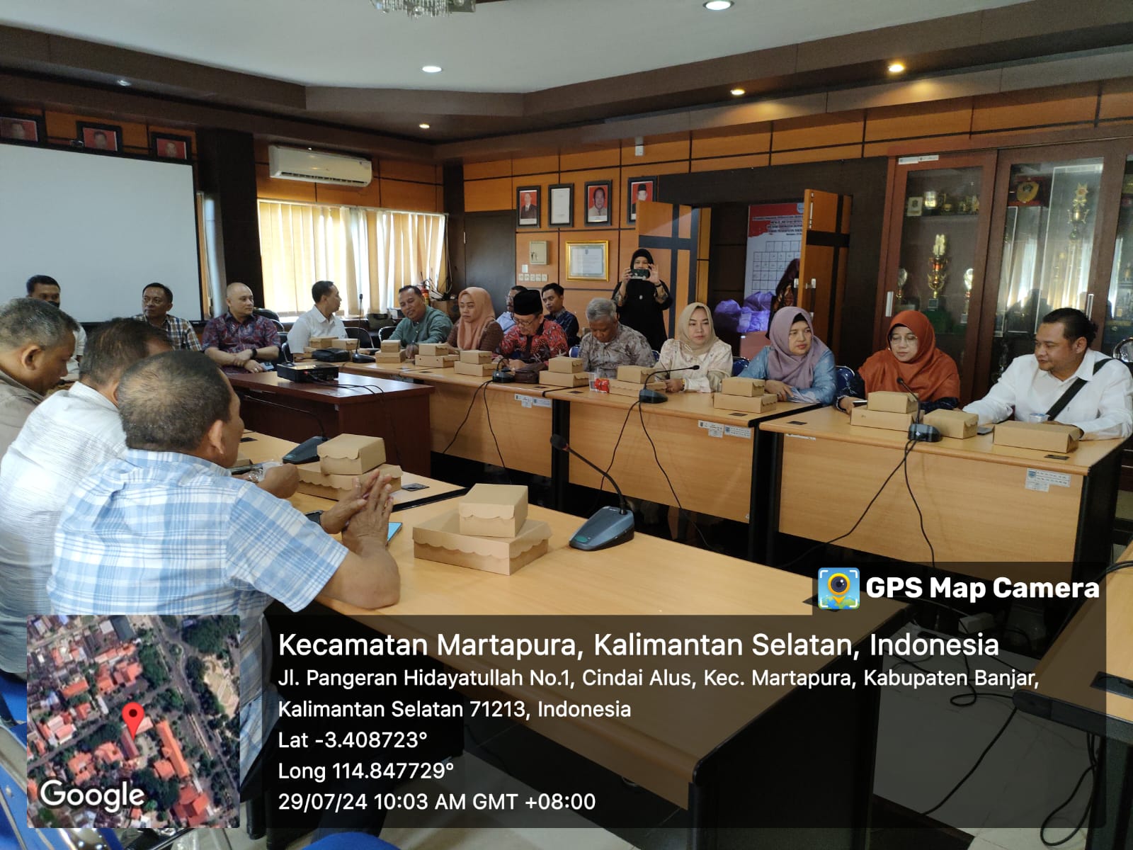 Rapat Kerja Badan Anggaran DPRD Kabupaten Mojokerto tanggal 30 Juli 2024