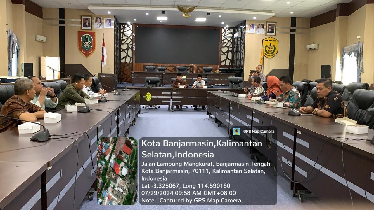 Rapat Kerja Komisi I DPRD Kabupaten Mojokerto tanggal 29 Juli 2024