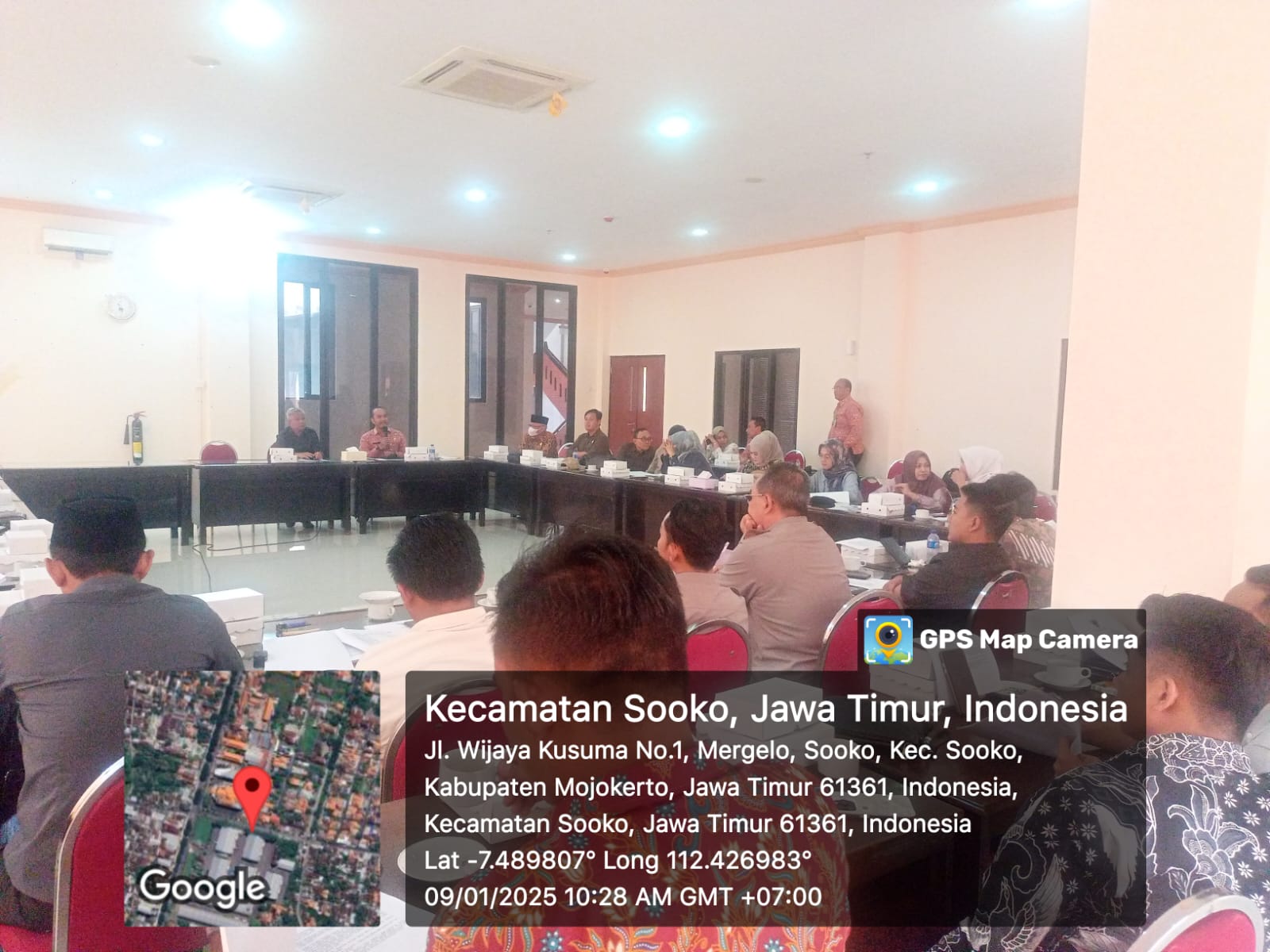 Rapat Komisi DPRD Kabupaten Mojokerto, Tanggal 9 Januari 2025